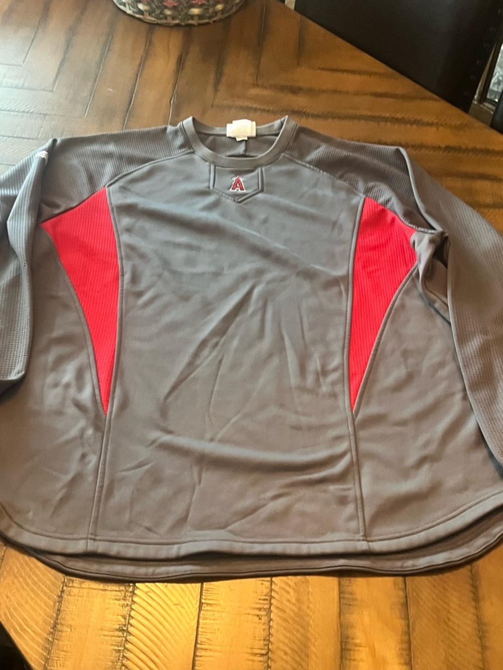 Los Angeles Angels Majestic Therma Base tech pullover xxl gray